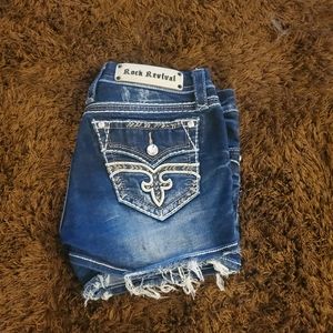 rock revival linnett shorts
